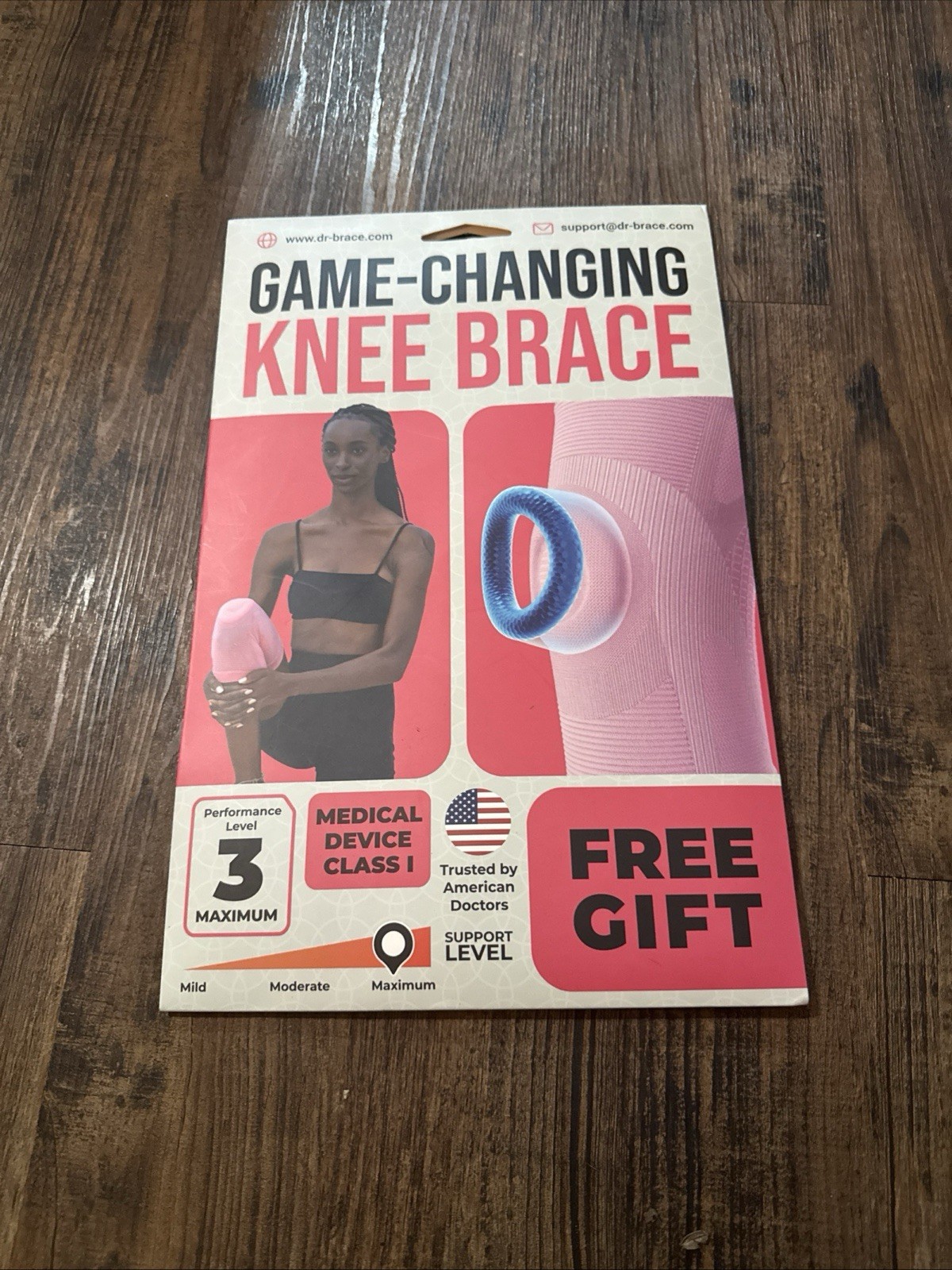 DR. BRACE GAME CHANGING Knee Brace MAXIMUM – Womens SIZE Large