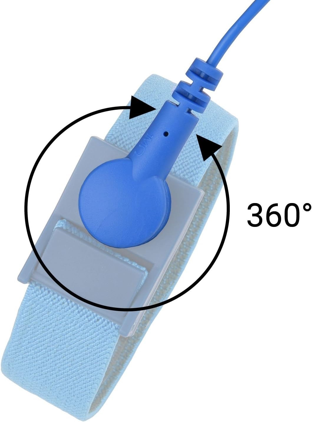 Ground Yourself Safely – 3 Pack of Reusable Anti-Static Wrist Straps with Clips