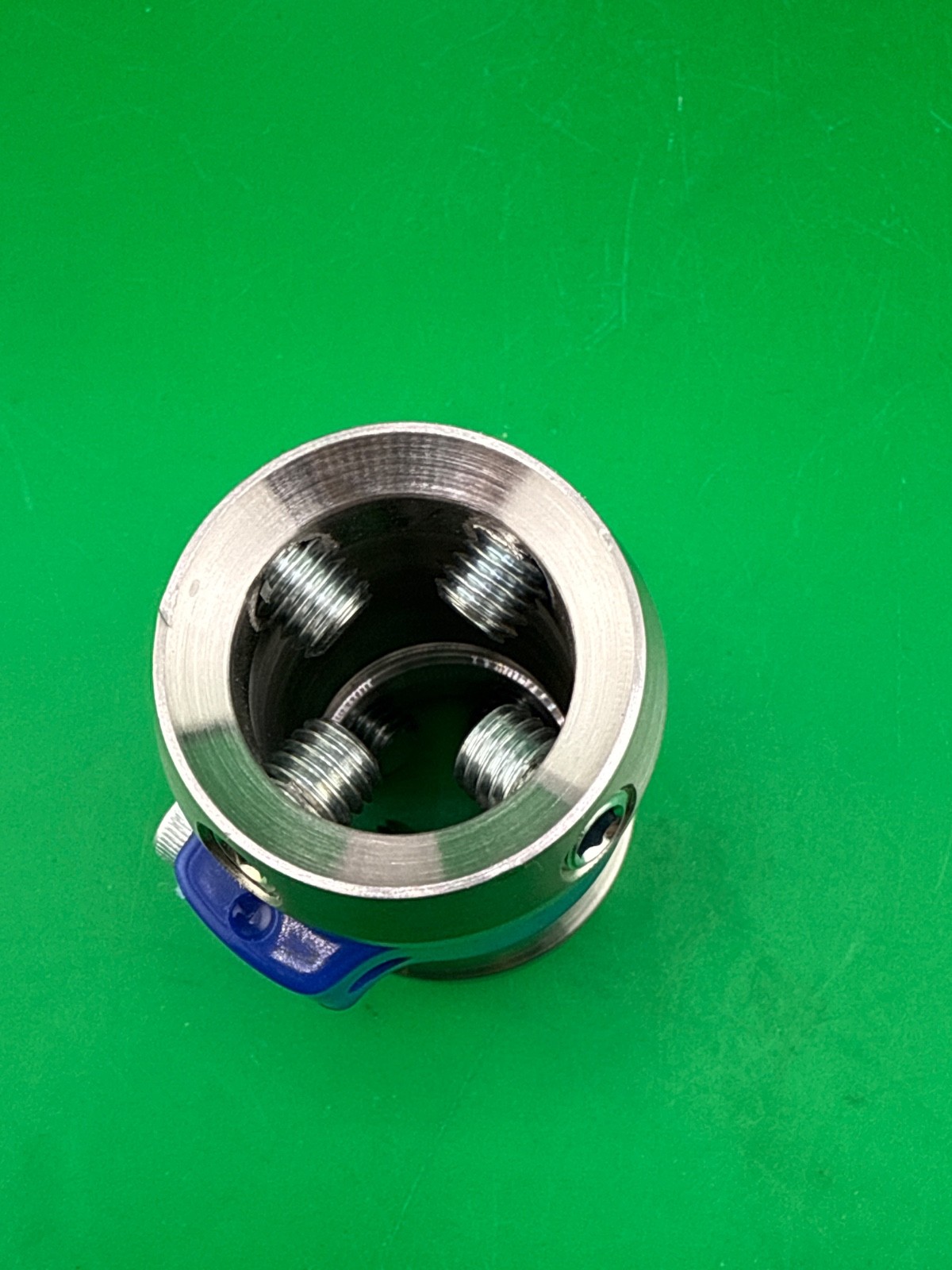 Adjustable height prosthetic pylon adapter component part