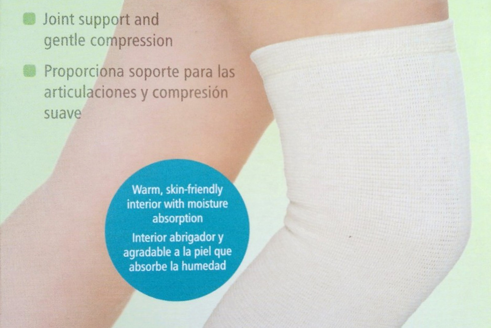 Knee Sleeve for Joint Support and Gentle Compression S/M L/XL Copper Thread
