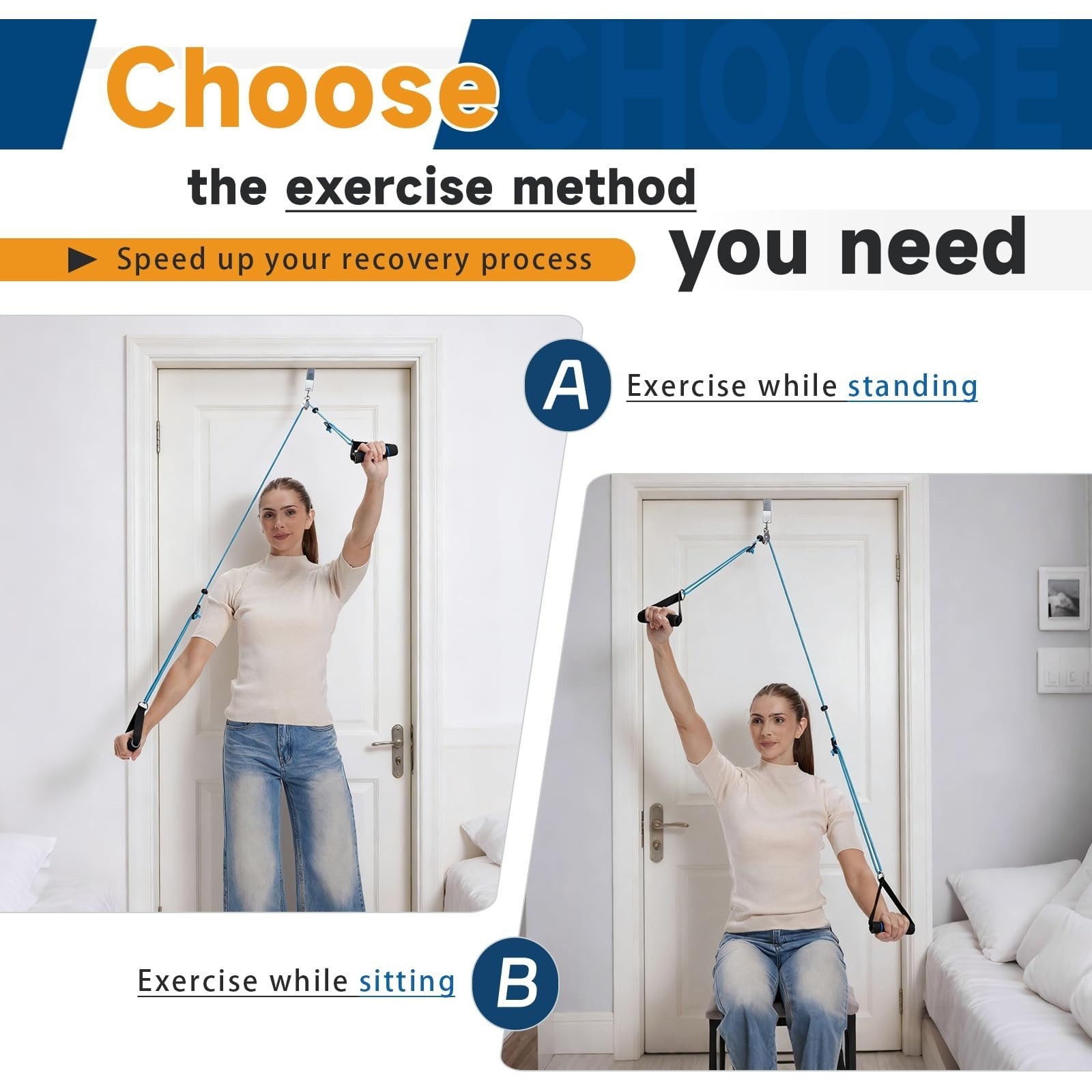 Shoulder Pulley for Physical Therapy – Rehab System for Shoulder Recovery