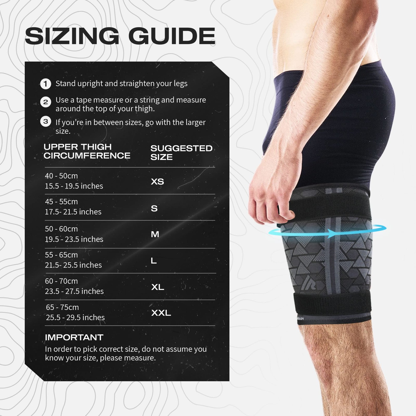 , Thigh Compression Support Sleeve (2 Per Pack) with Hot & Cold Gel Pack for …