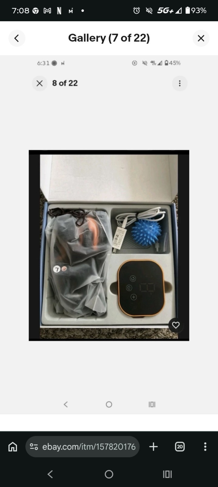Hand Function Rehabilitation Training Device RIGHT/ LARGE / USA – NEW