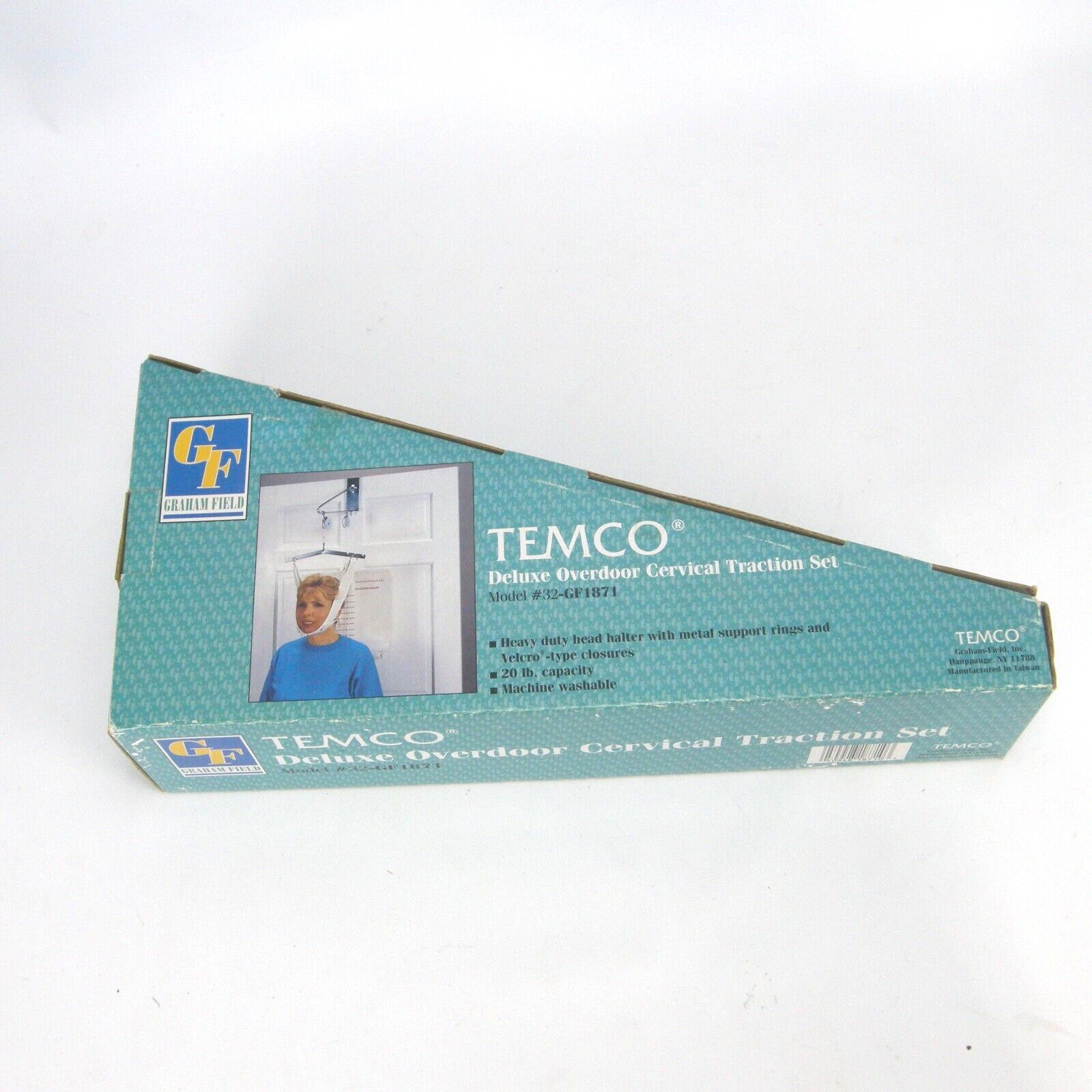 Graham Field Temco Overdoor Home Cervical Neck Traction Set Heavy Duty – NIB