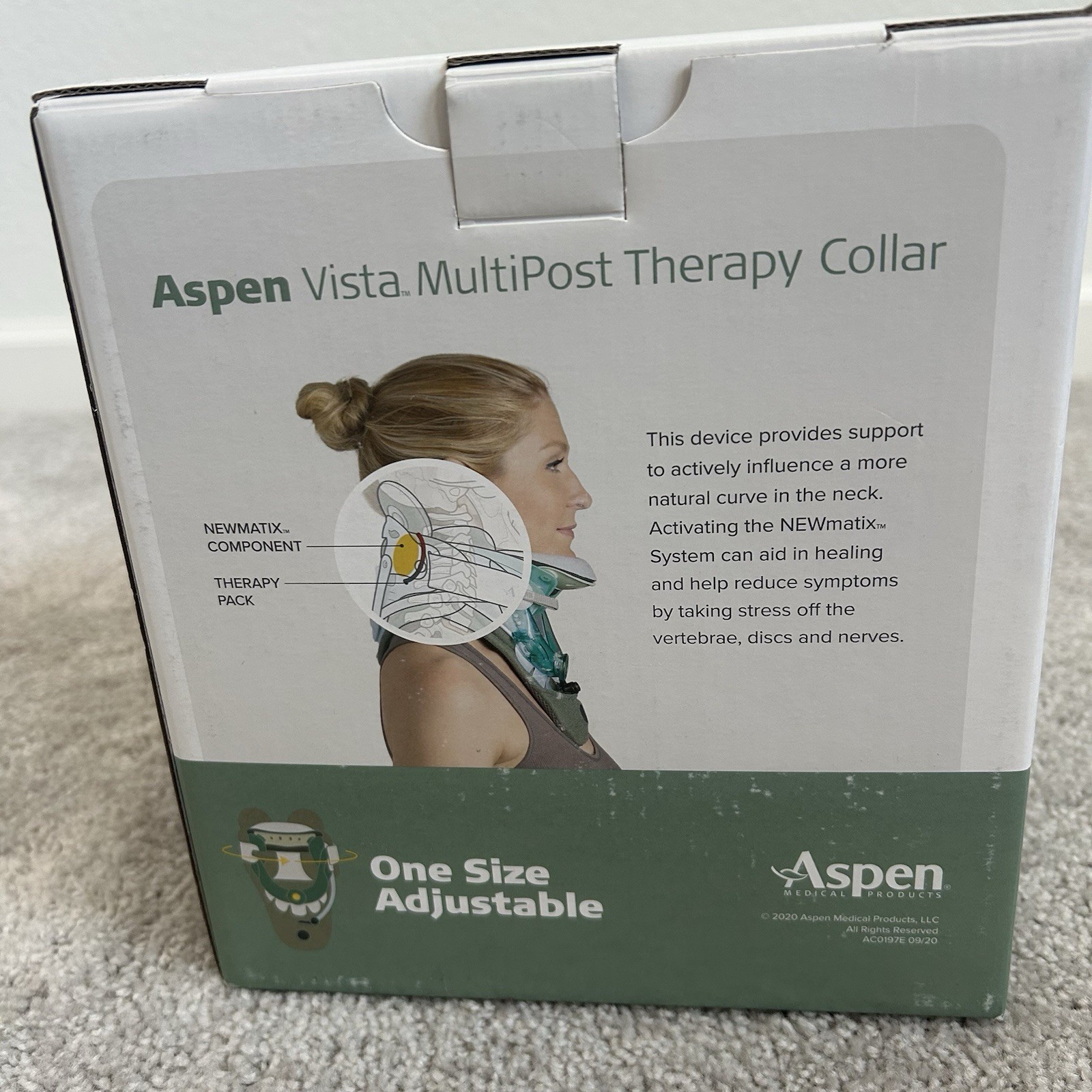 Aspen Vista MultiPost Cervical Therapy Collar Universal Size Neck Brace