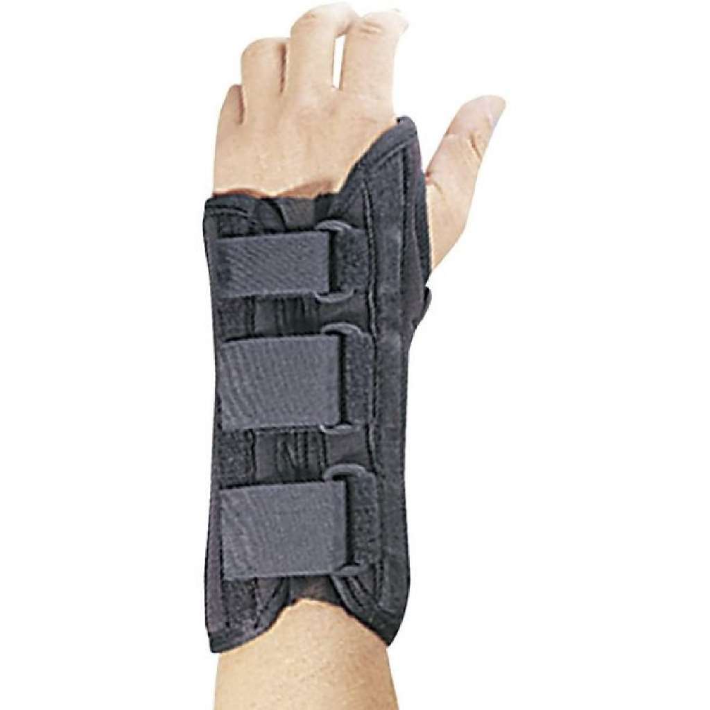 FLA Pro-Lite 8″ Wrist Splint Black Left Hand X-Large