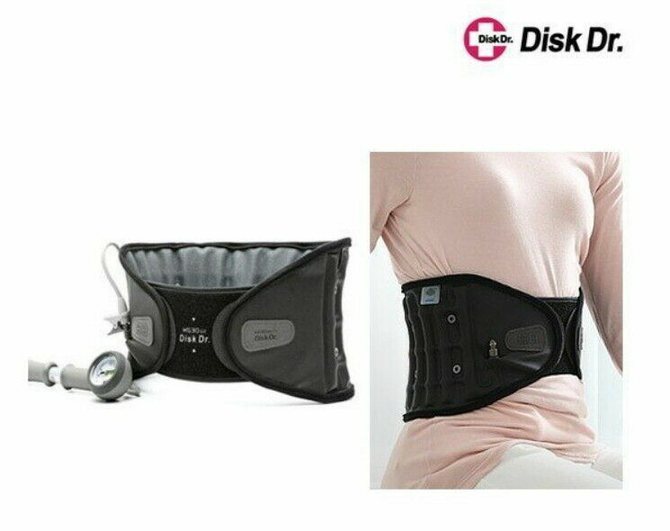 Disk Dr WG30 G2 Waist Disc Traction Rehabilitation VAP Air Hand Pump L 34~40″ Wh