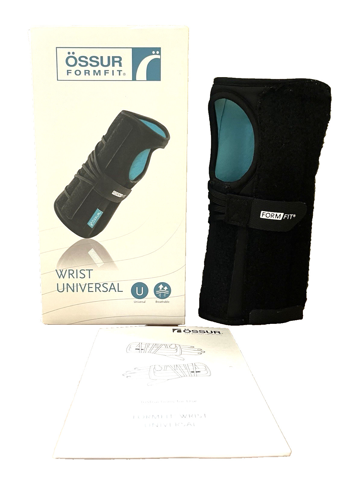 Ossur Formfit Universal Wrist Brace for Soft-Tissue Injuries – Left Hand – NIB