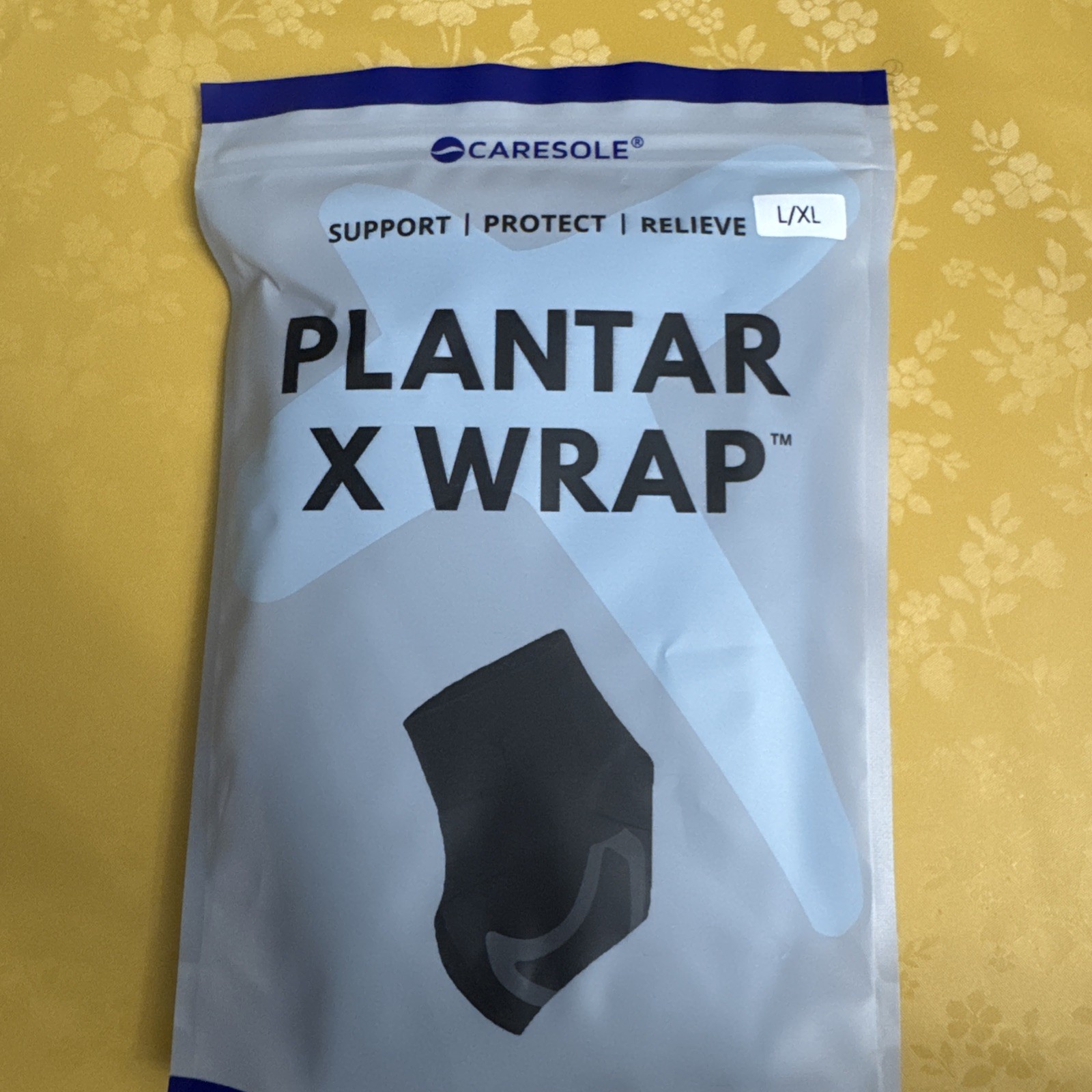 Caresole Plantar X Wrap, XL Right and Left foot NEW
