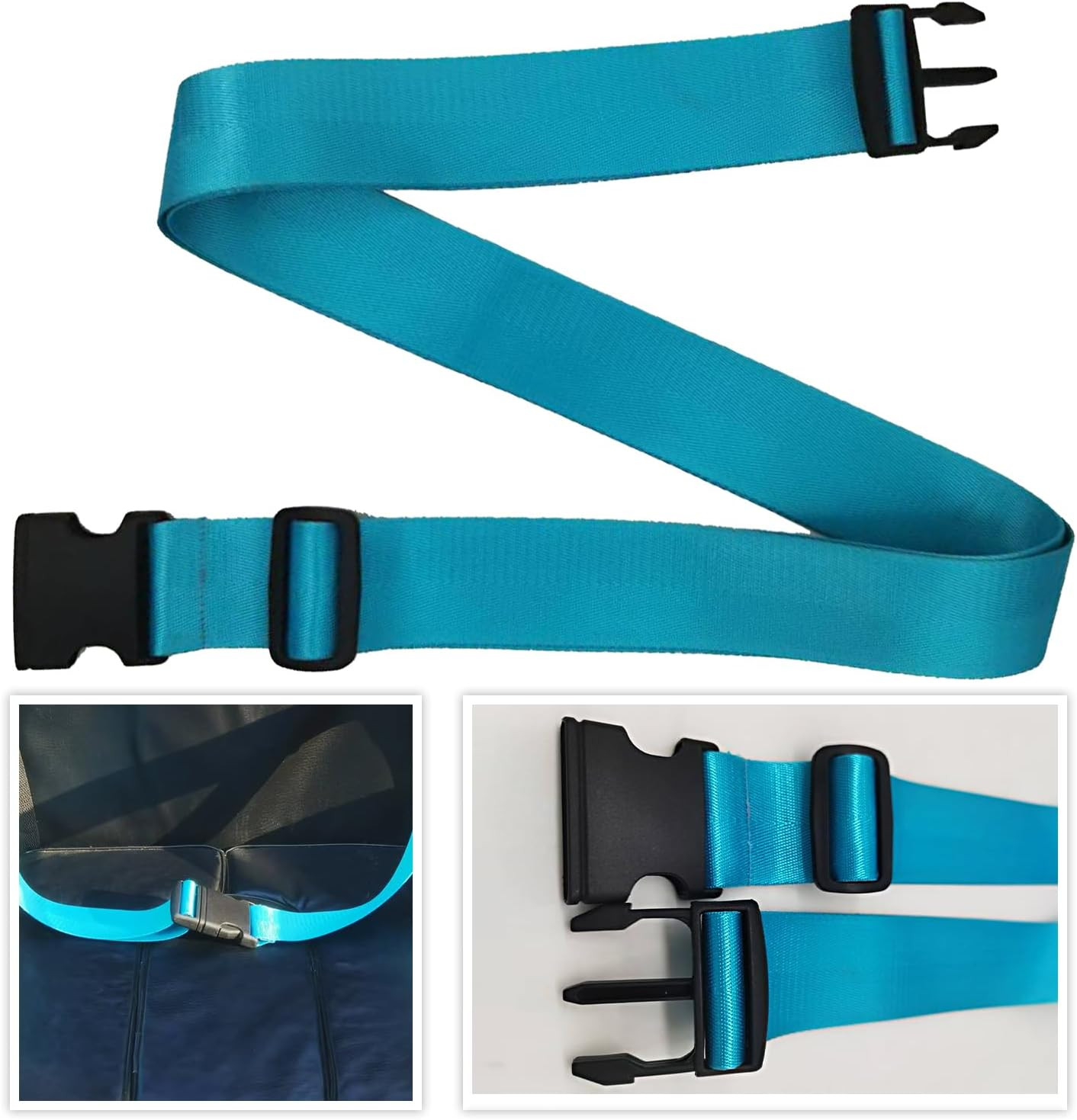 Wheelchair Seatbelt,Anti-Slip and Anti-Fall Safety Strap Fixation Belt,for Ch…