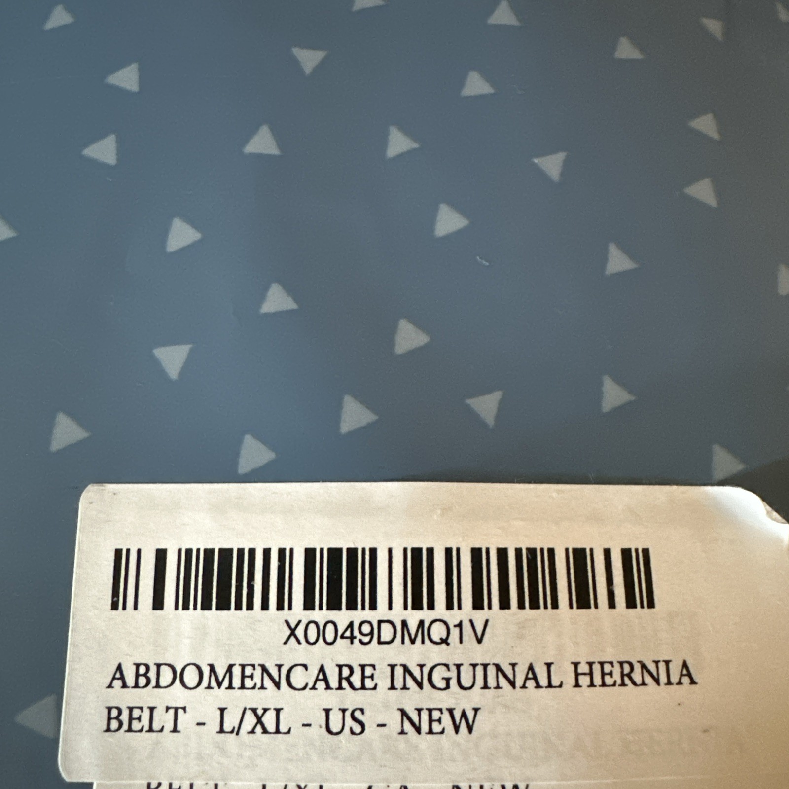 AbdomenCare Inguinal Hernia Belt w/ Compression Pads–Adjustable–L/XL