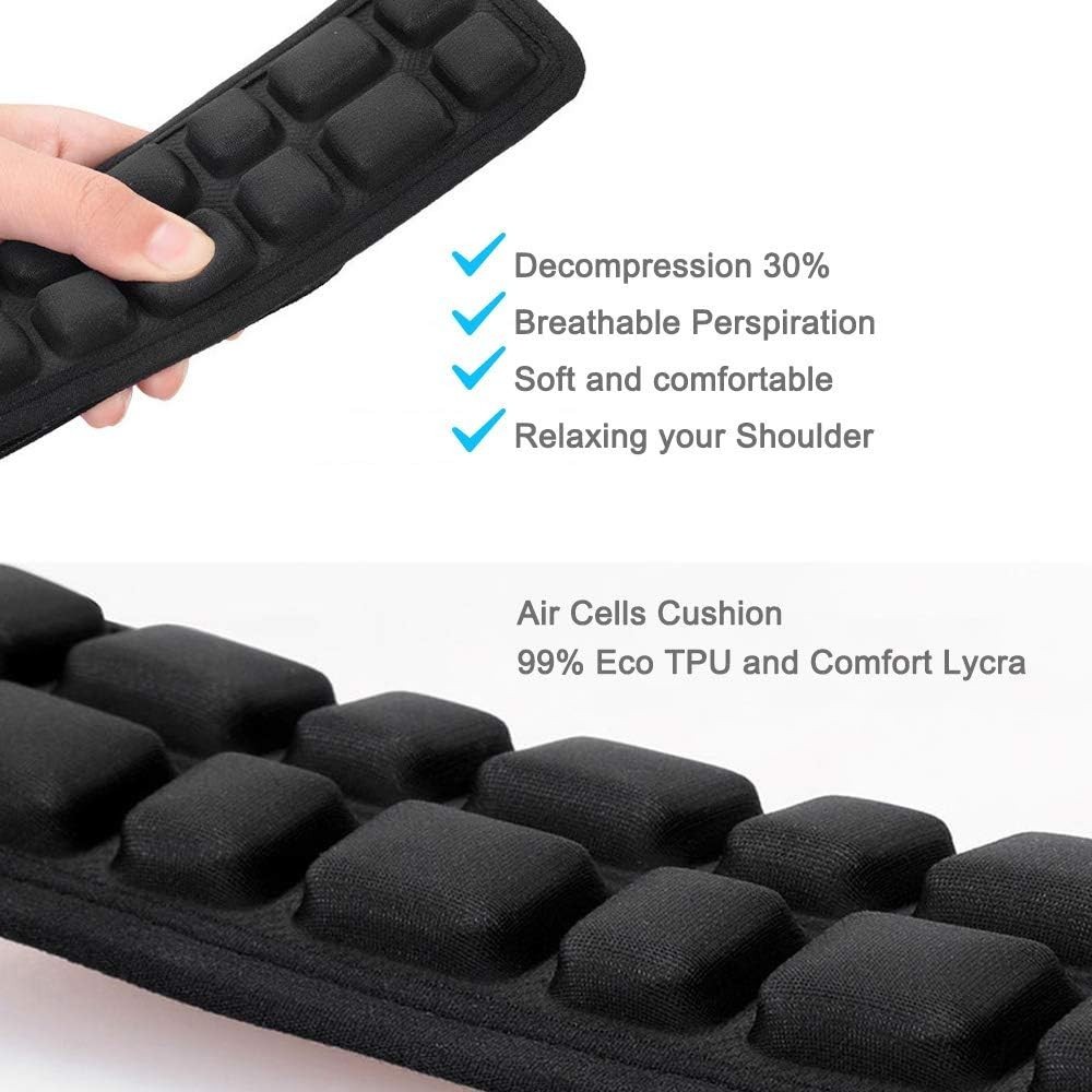 Shoulder Strap Pad with Air Cushion Shoulder Relief,Case Bag Strap Pad for La…