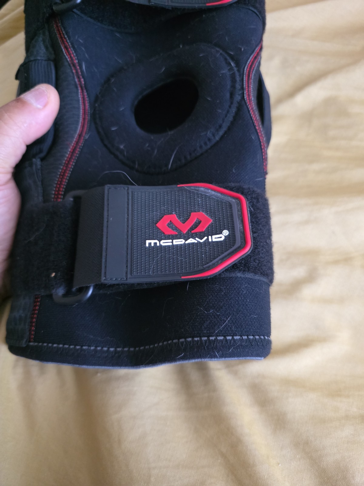 McDavid Hinged Knee Brace With Cross Straps, 429 (Size: X-Large)