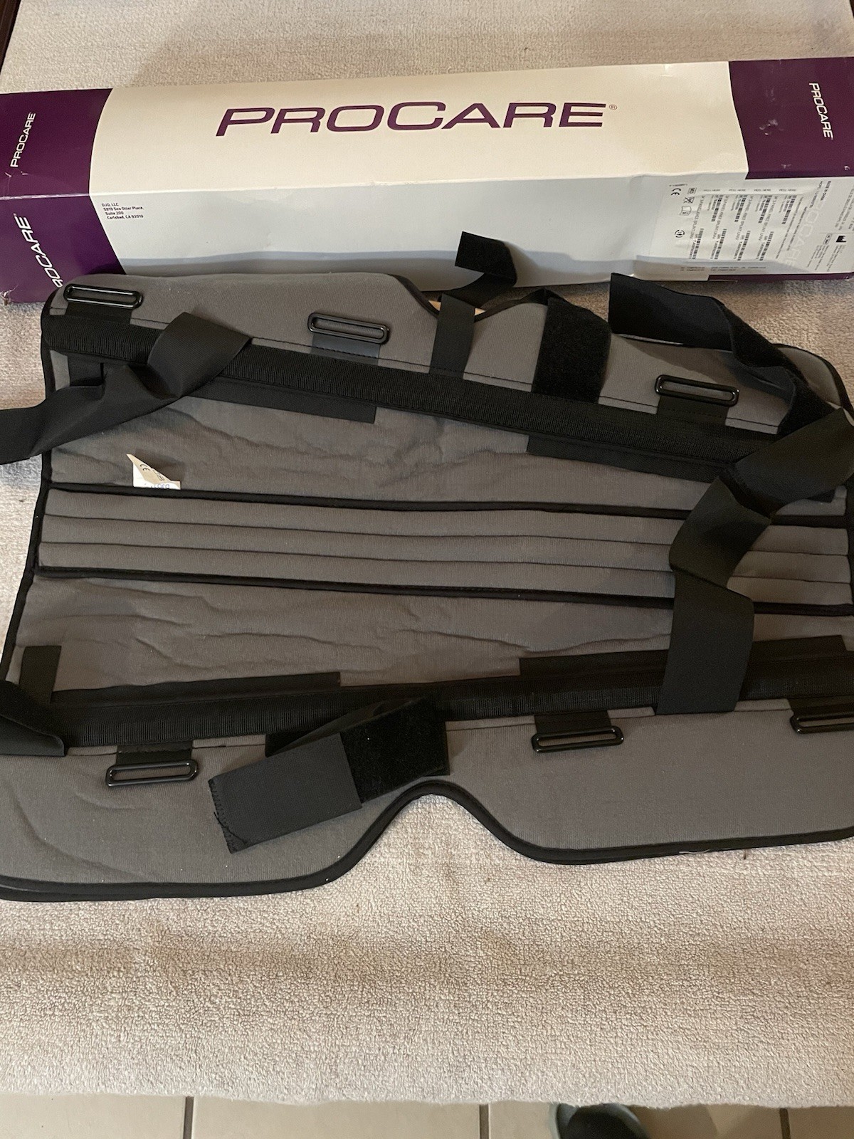 NEW 24″ Knee Splint Immobilizer Universal PROCARE 3 Panel LEFT/RIGHT Leg