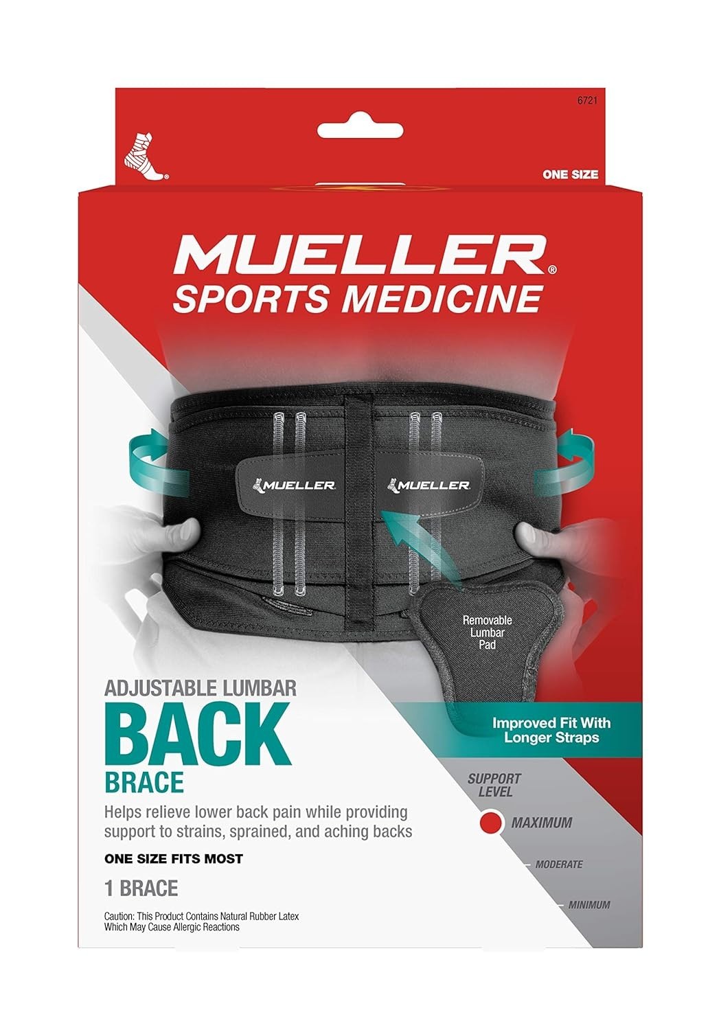 Ergonomic Lumbar Support Belt for Comfort and Pain Relief – One Size Fits Most