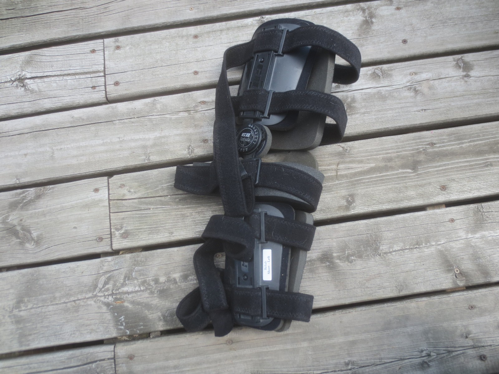 GII Rehab Short Left Knee Brace – Fully Adjustable.