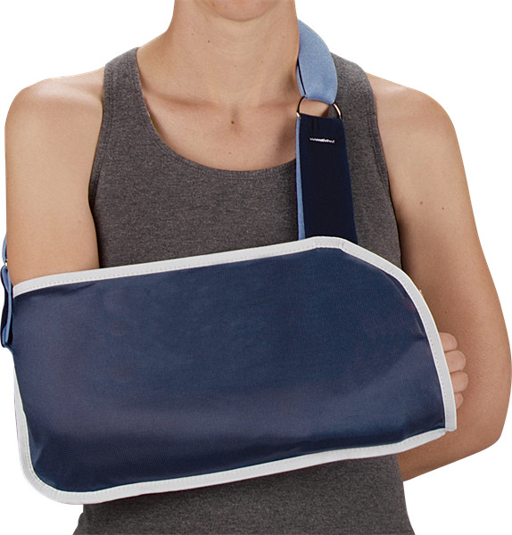 *20-Pack* DeRoyal Arm Sling Blue Canvas With Foam Strap Medium 104A10