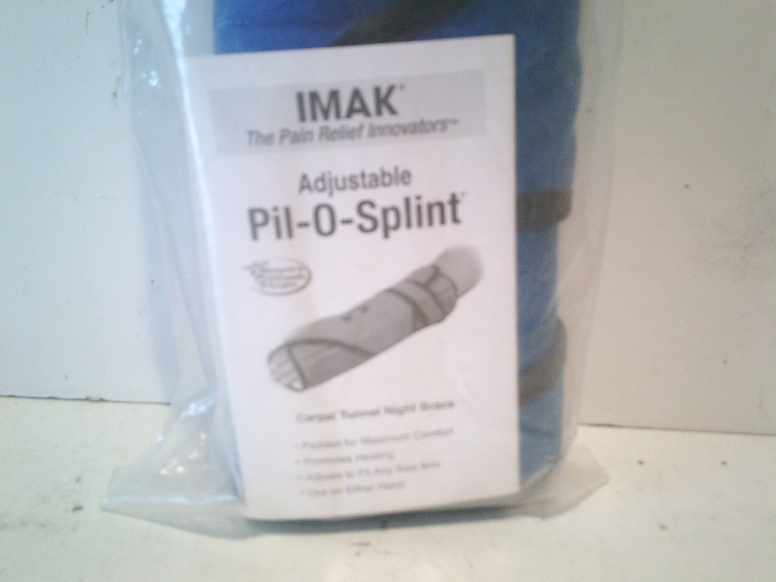 NEW Brownmed IMAK RSI Pil-O-Splint Brace – Blue Adjustable FREE SHIPPING