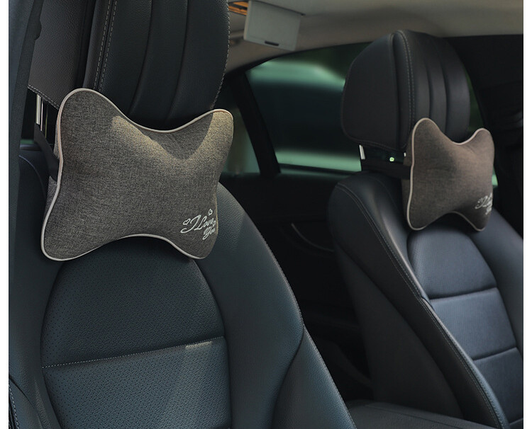 New Car Headrest Seat Neck Support Soft Design Neck Pillow Breathable fabric