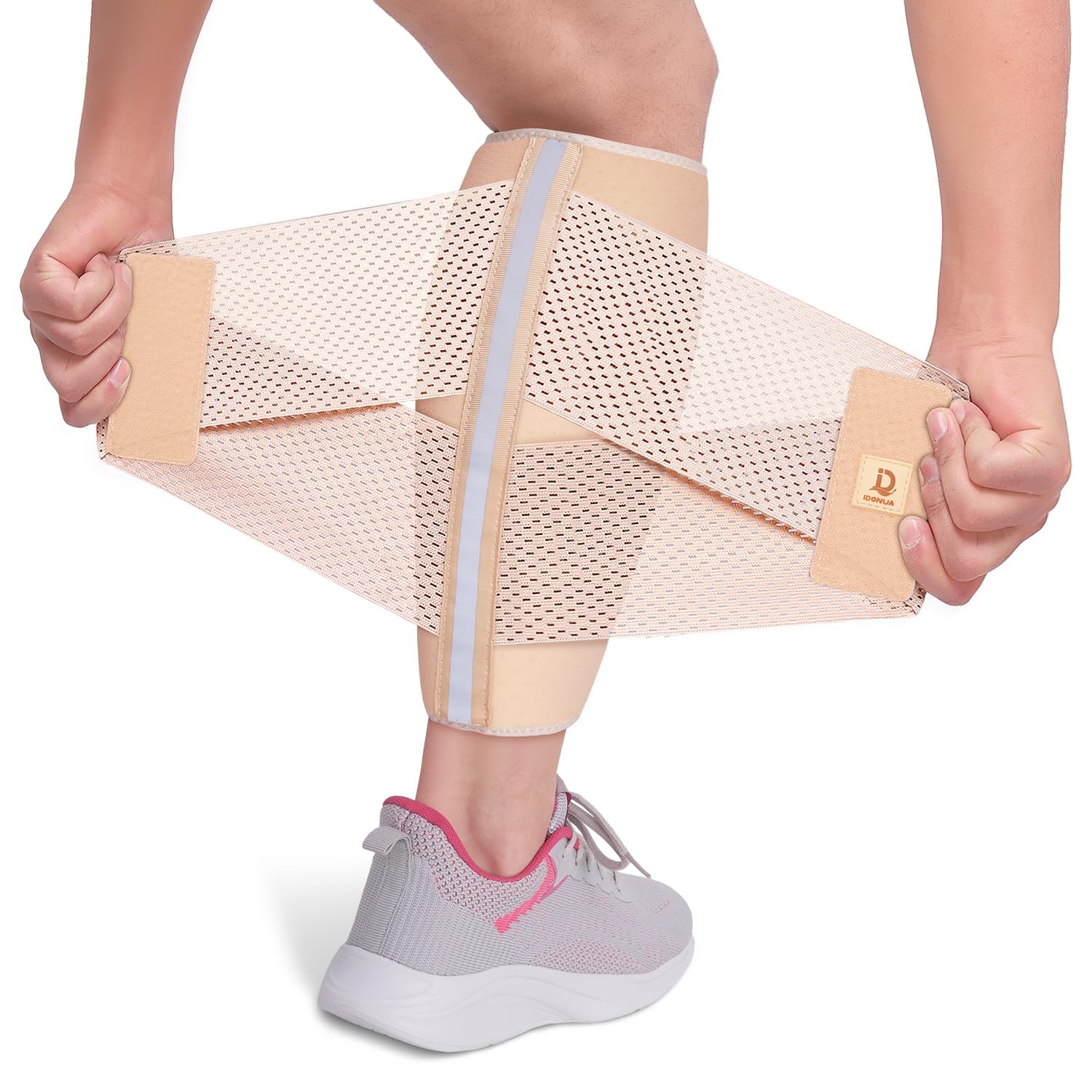 Calf Brace Compression Sleeve for Torn Calf Muscle fit Men & , Innovative 2 L…