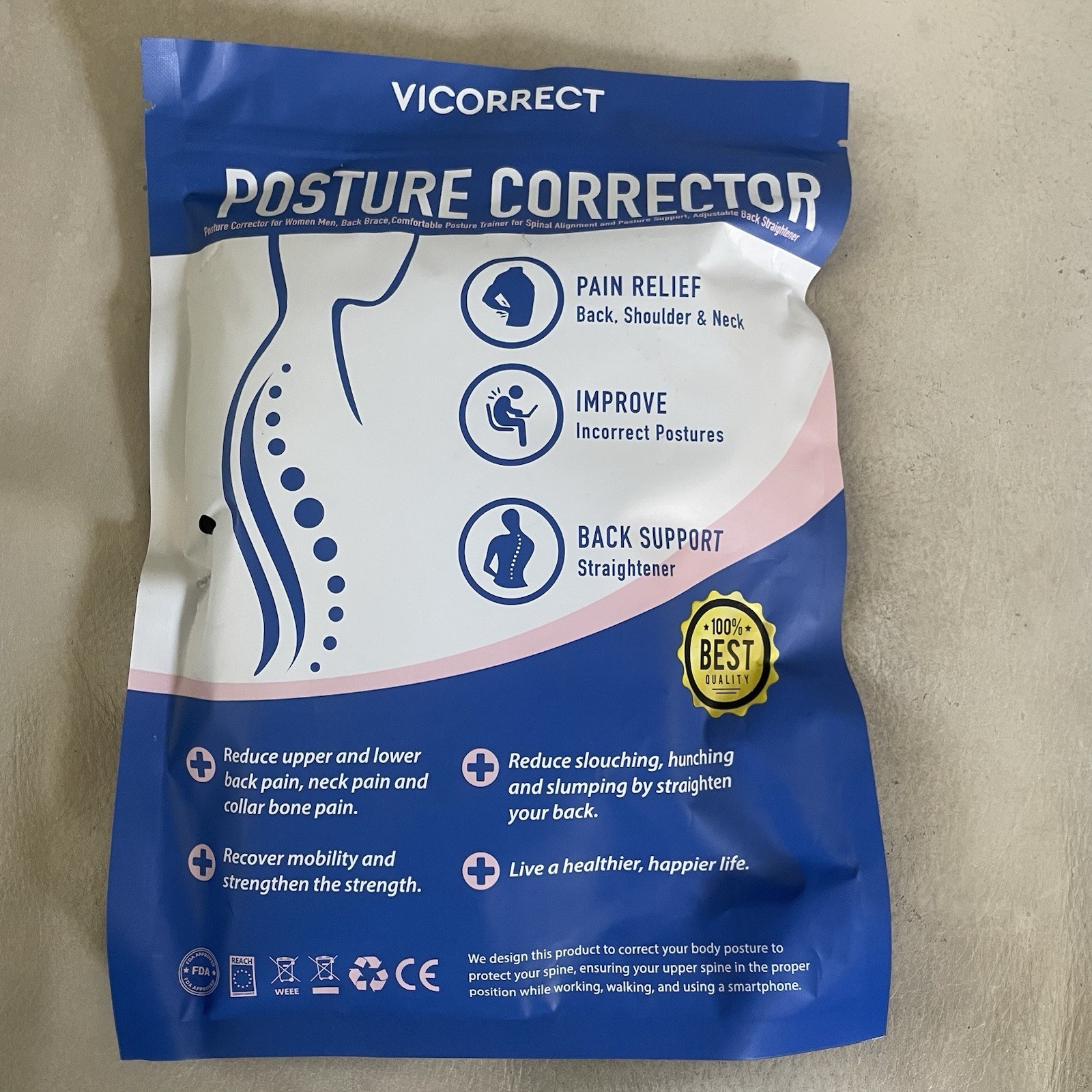 NWT Vicorrect Posture Corrector