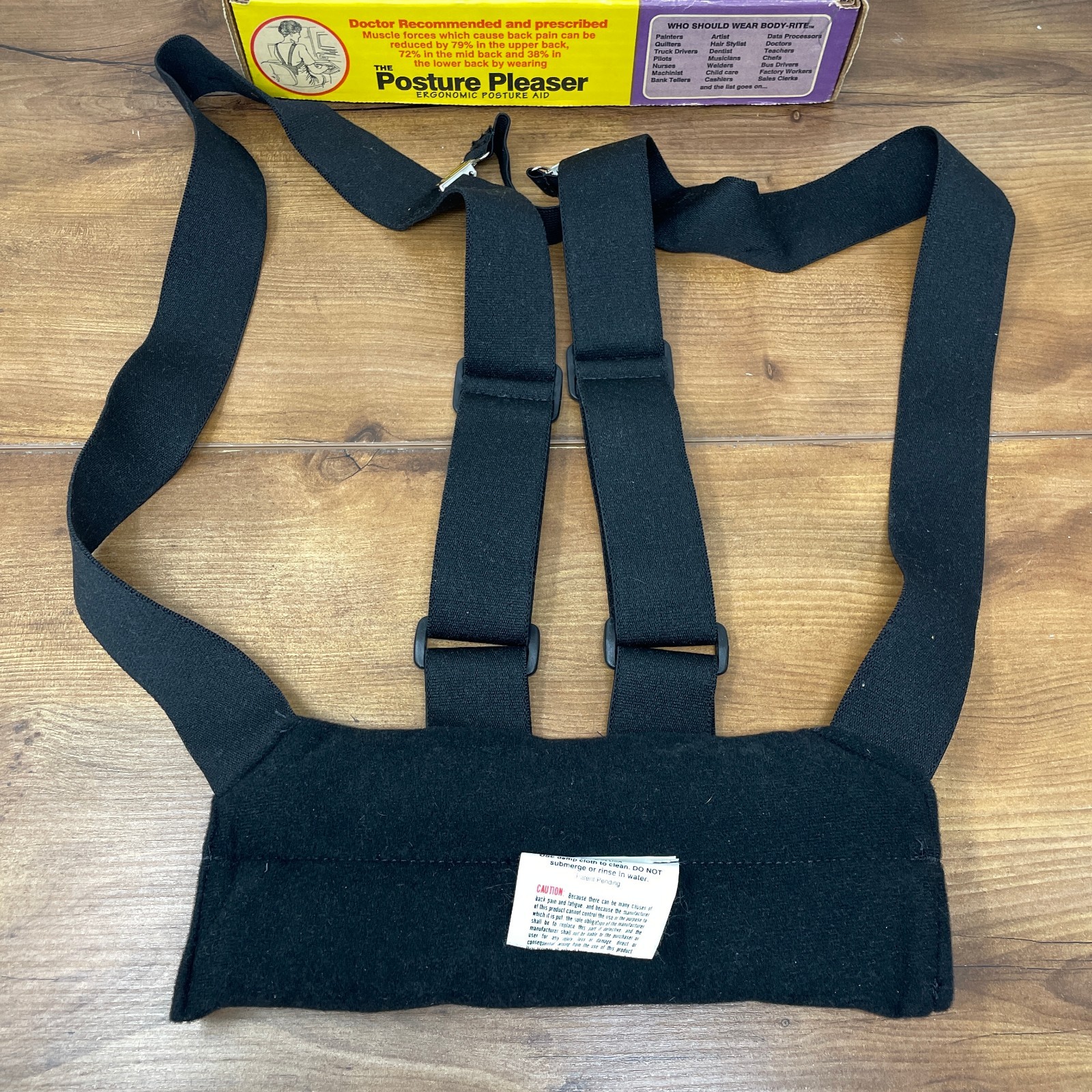 Body Rite The Posture Pleaser Ergonomic Posture Aid Style Harness Retro Style