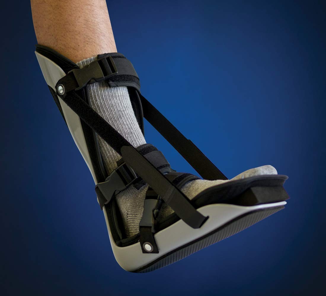 Plantar Fasciitis Adjustable Leg Support Brace Fits Right or Left Foot for So…