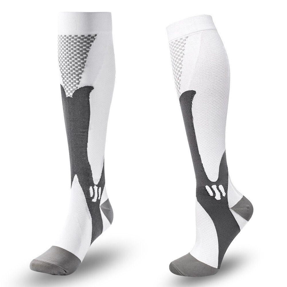 Unisex Anti-Fatigue Compression Socks For Relief Varicose Vein Stocking, 2Pairs