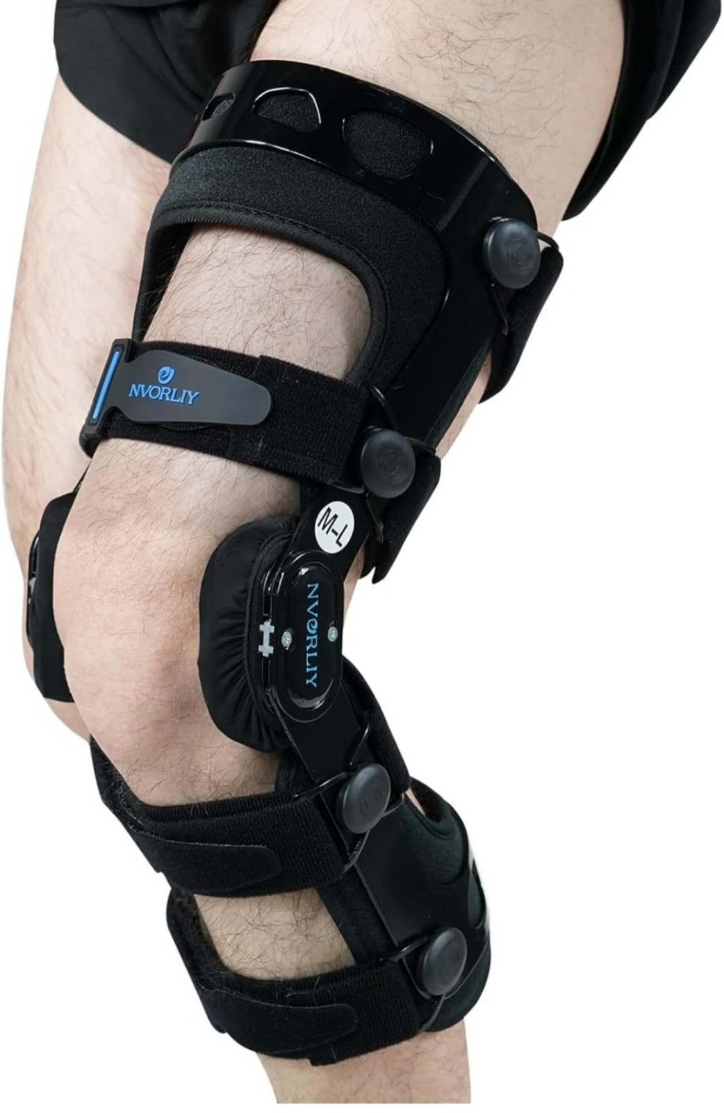 LEFT Orthopedic Knee Brace Hinged ROM Knee Orthosis for ACL/MCL/PCL/Ligament