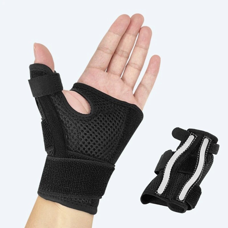 Finger Holder Brace Medical Sports Wrist Thumbs Arthritis Splint Support Protect