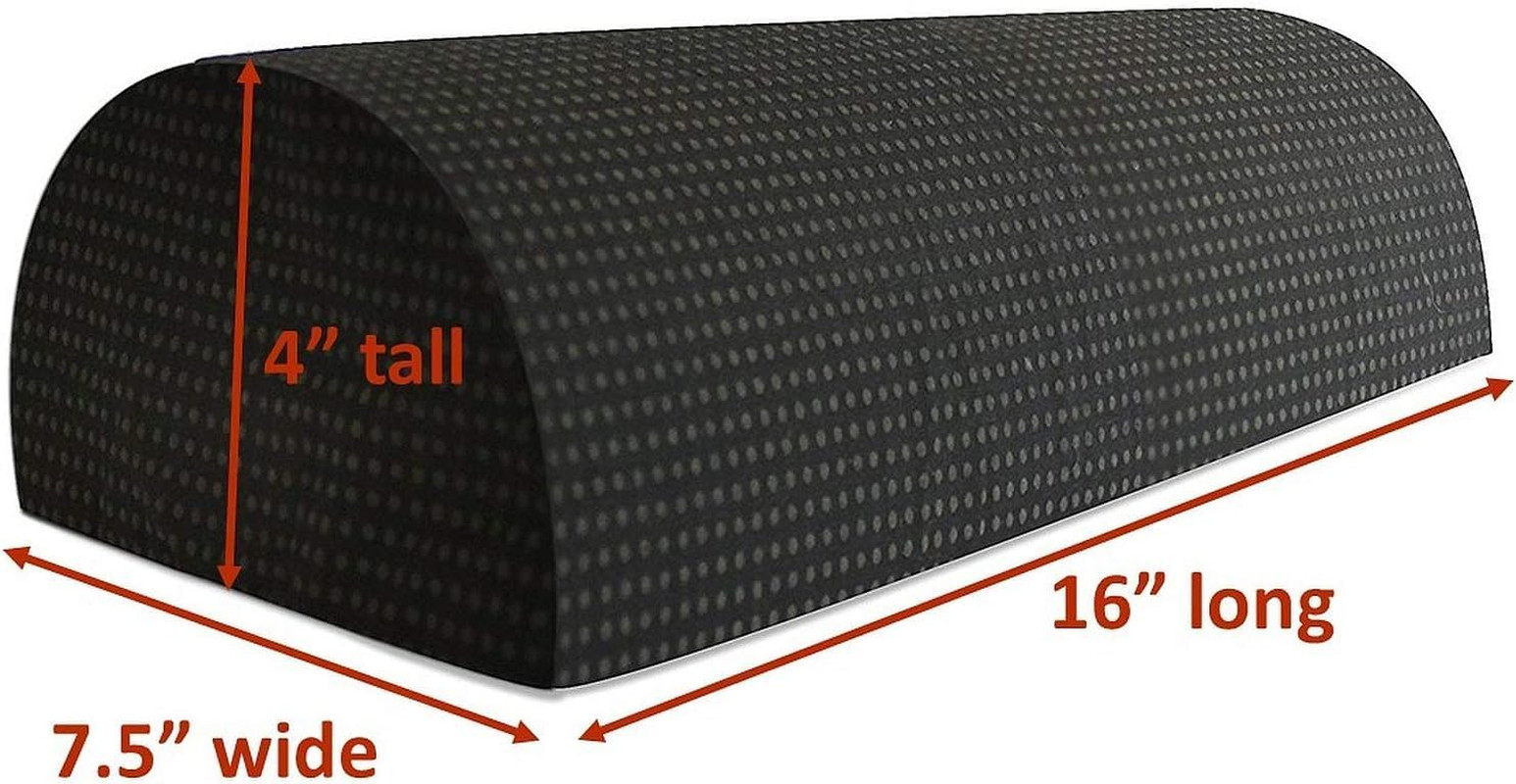 Half Moon Pillow for Leg Elevation | Ankle Knee Neck and Lumbar Support Bolster