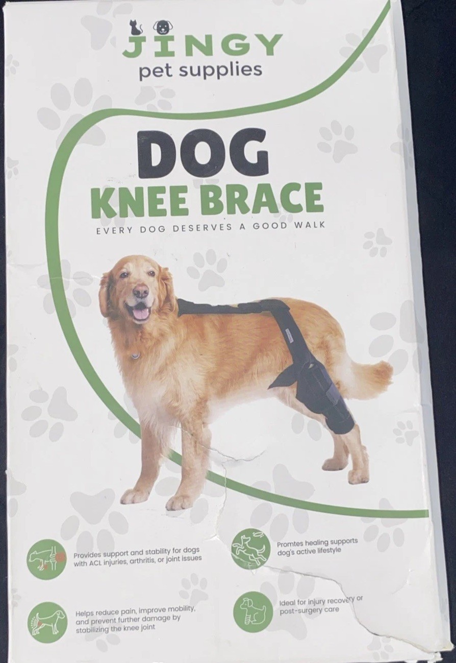 Dog Knee Brace, Dog Leg Brace Dog ACL Brace Hind Leg, Dog Hip Brace, Size: M, L