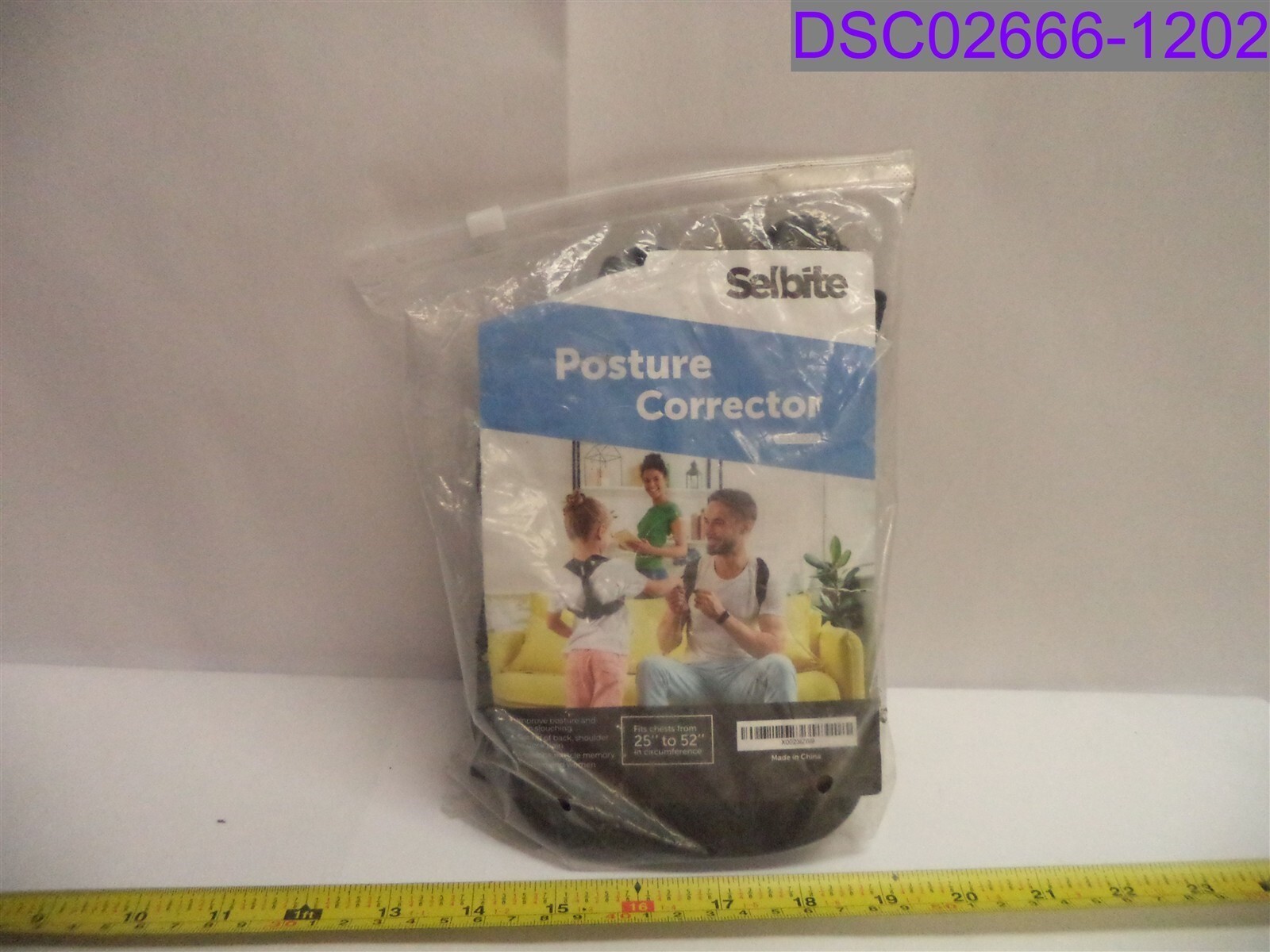 Qty = 4: Selbite Posture Corrector Fits Chest 25″-52″ P/N SBD-003