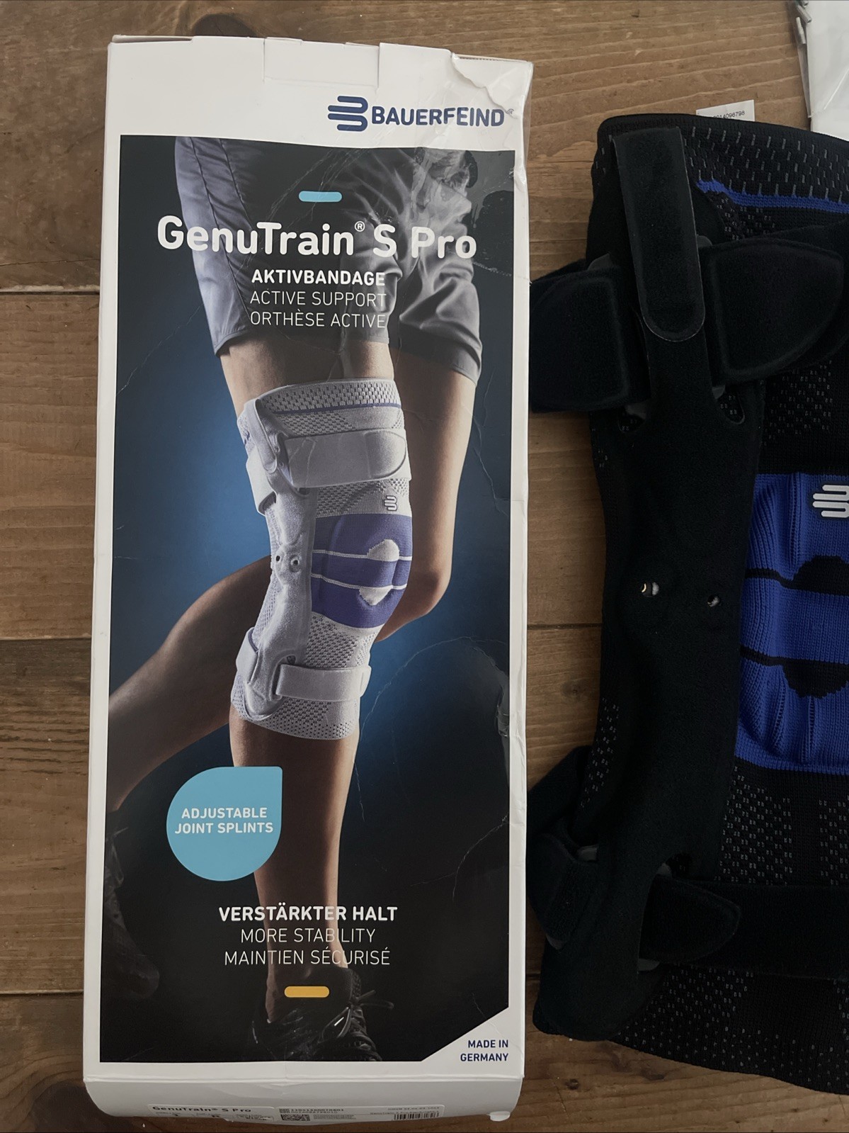 Kniebandage Bauerfeind GenuTrain S Pro Right Size 1
