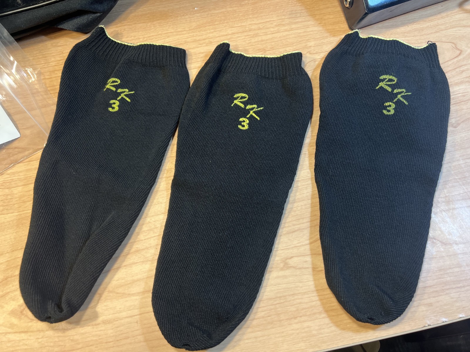 Prosthetic socks. ROYAL KNIT. Distal hole. BRAND NEW. 12″ long Medium. 12 socks