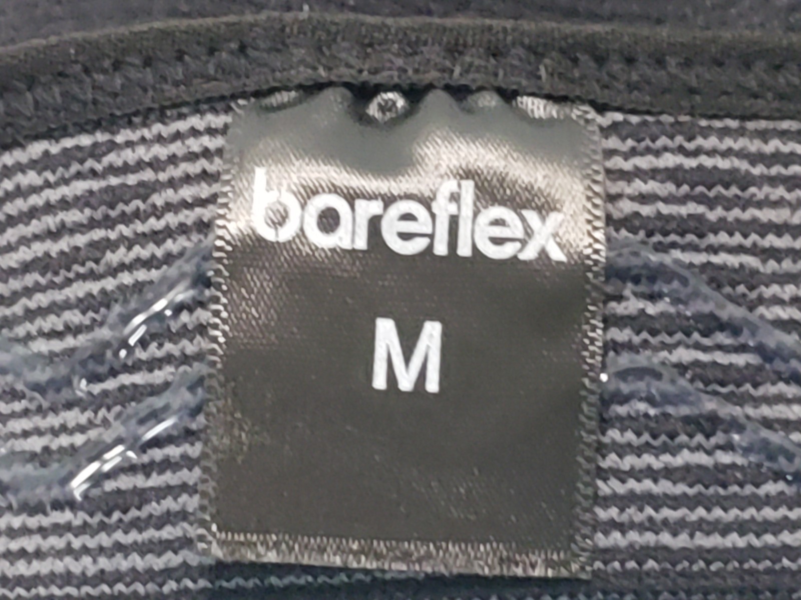 Bareflex Elite Compression Knee Brace Support Compression Sleeve, Gray, 1Pair, M