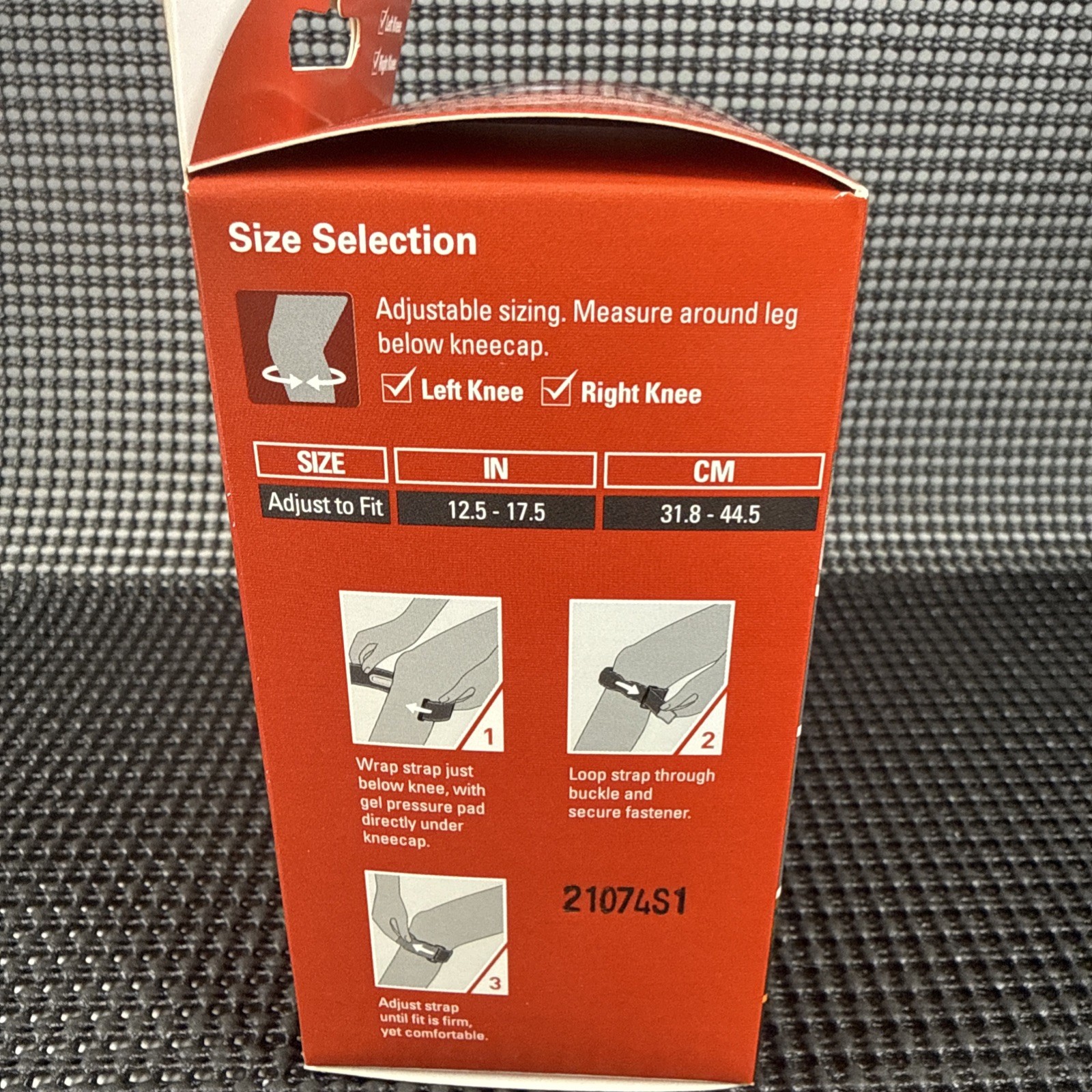ACE Knee Strap For Mobility And Support One Size Adjustable Left or Right – New
