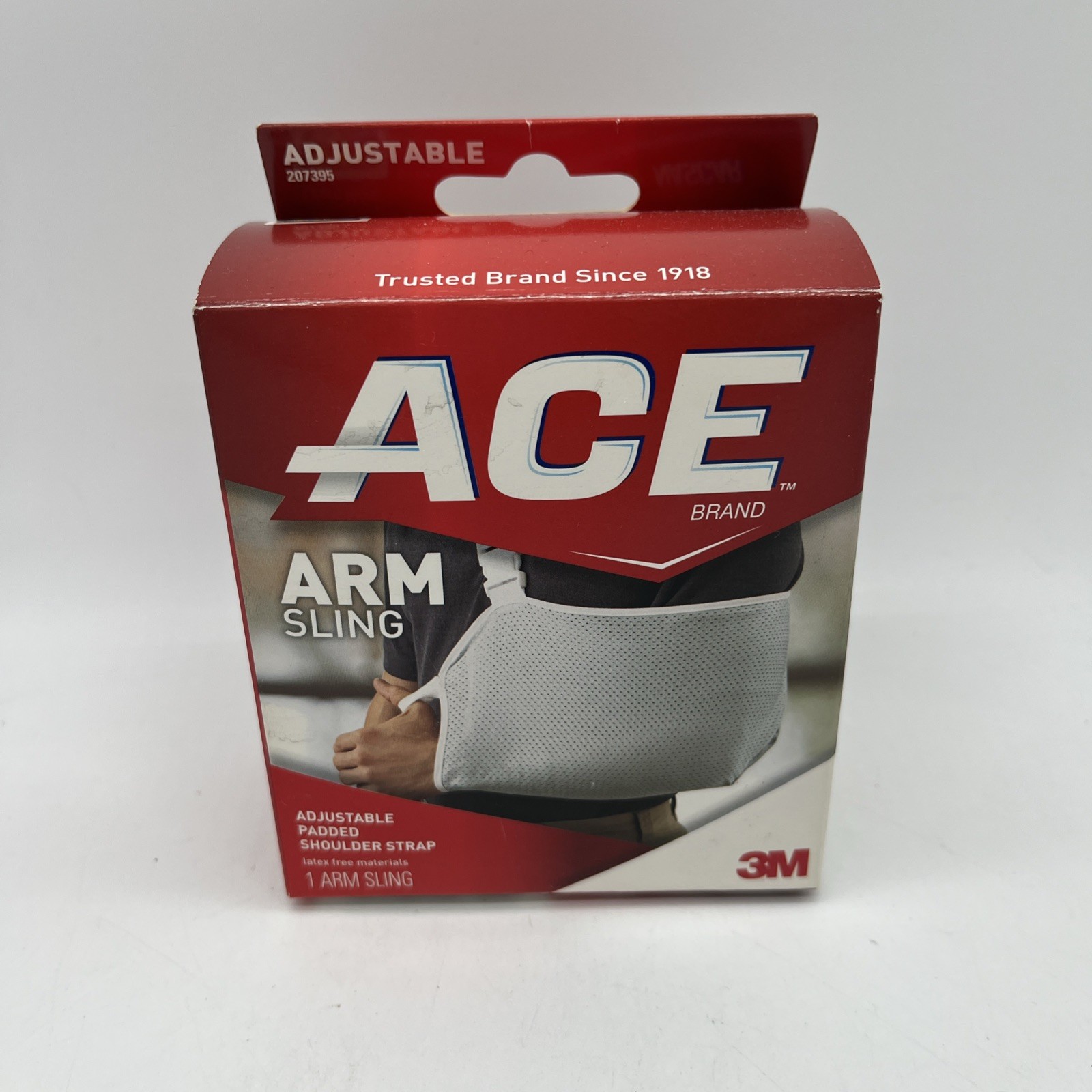 3M Ace Adjustable Arm Sling Grey/White #207395