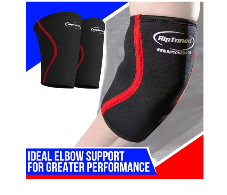 Rip Toned Elbow Sleeve Weightlifting small