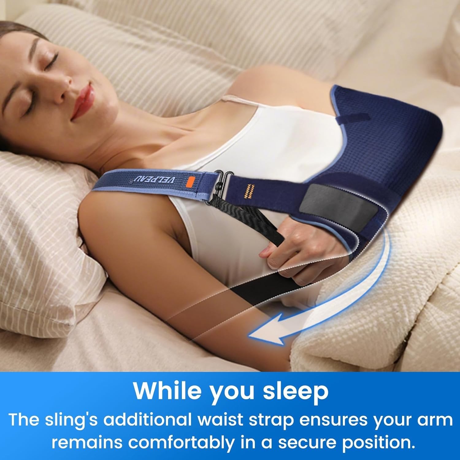 Lightweight & Comfortable Arm Sling for Shoulder Injury – Ideal for Recovery