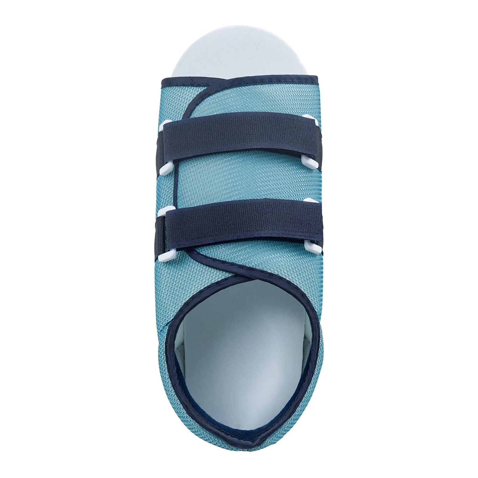 Ossur Blue Mesh Top Post-Op Shoe Medium Extended Strap / Dual Side Closure 17005