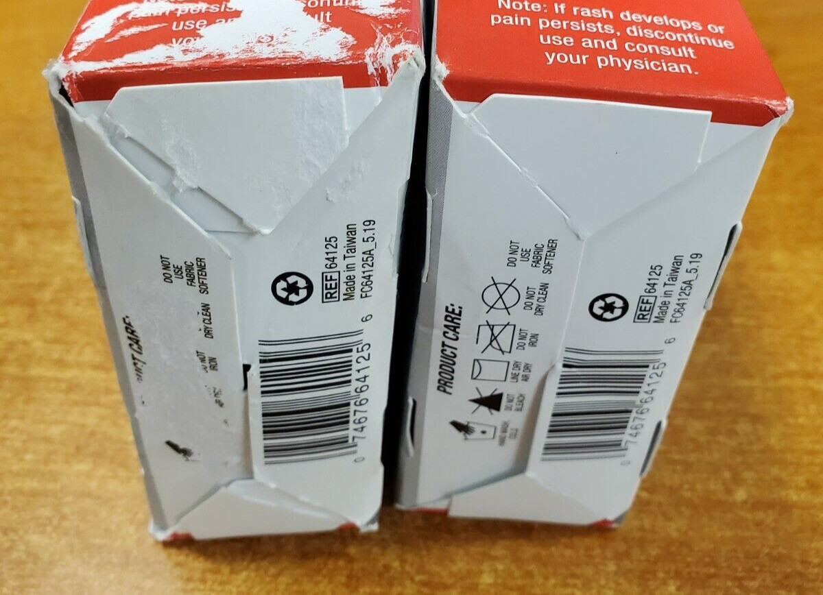 2 Pack: Mueller 4-Way Stretch Ankle Moderate Support LG/XL DAMG BOXES E11C