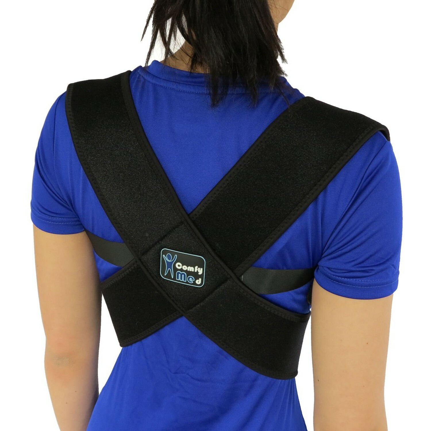 ComfyMed® Posture Corrector Clavicle Support Brace CM-PB16 (REG 29″-40″) Medi…