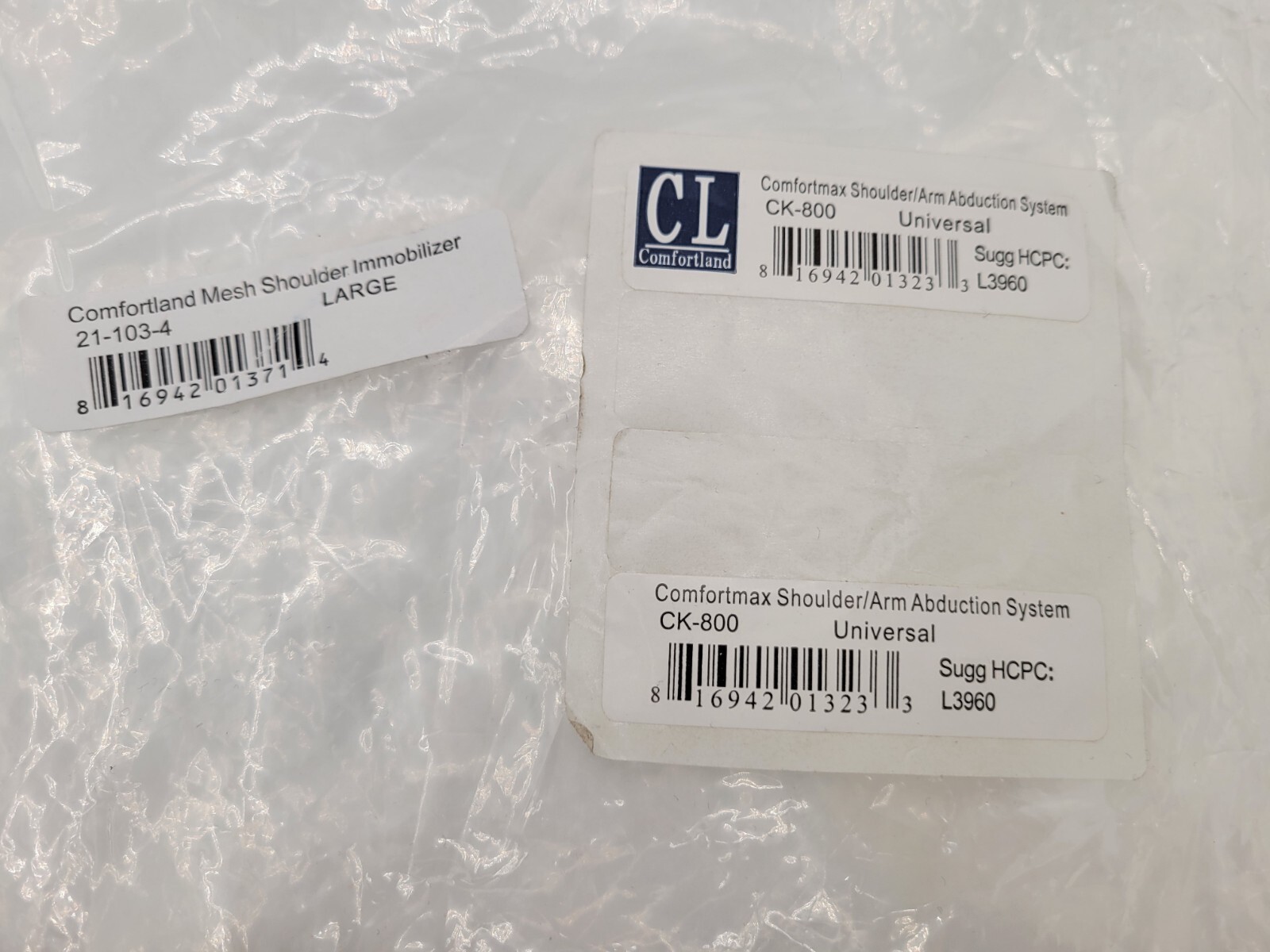 New Comfortmax Shoulder/Arm Abduction System CK-800 Universal Large L3960