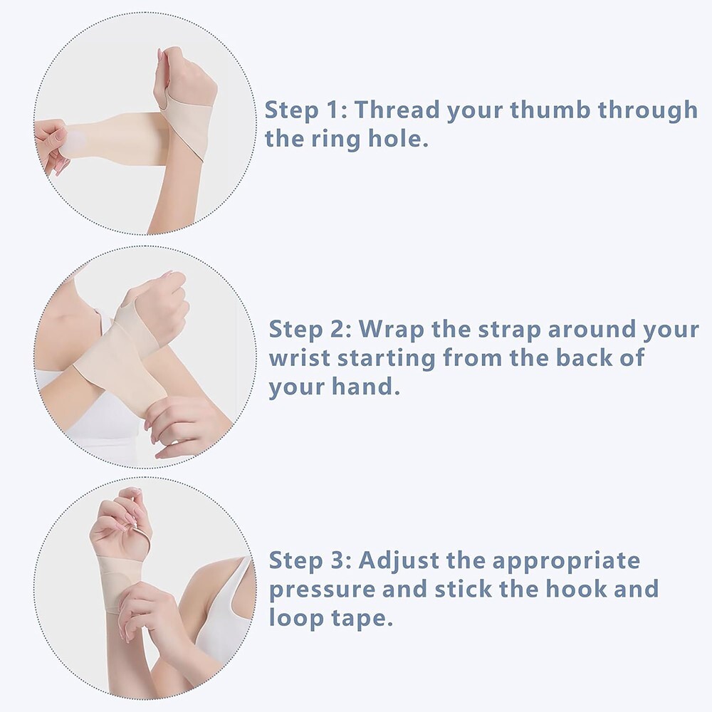 Elastic Bandage Wrist Support Brace fits for Arthritis and Tendinitis USA Seller