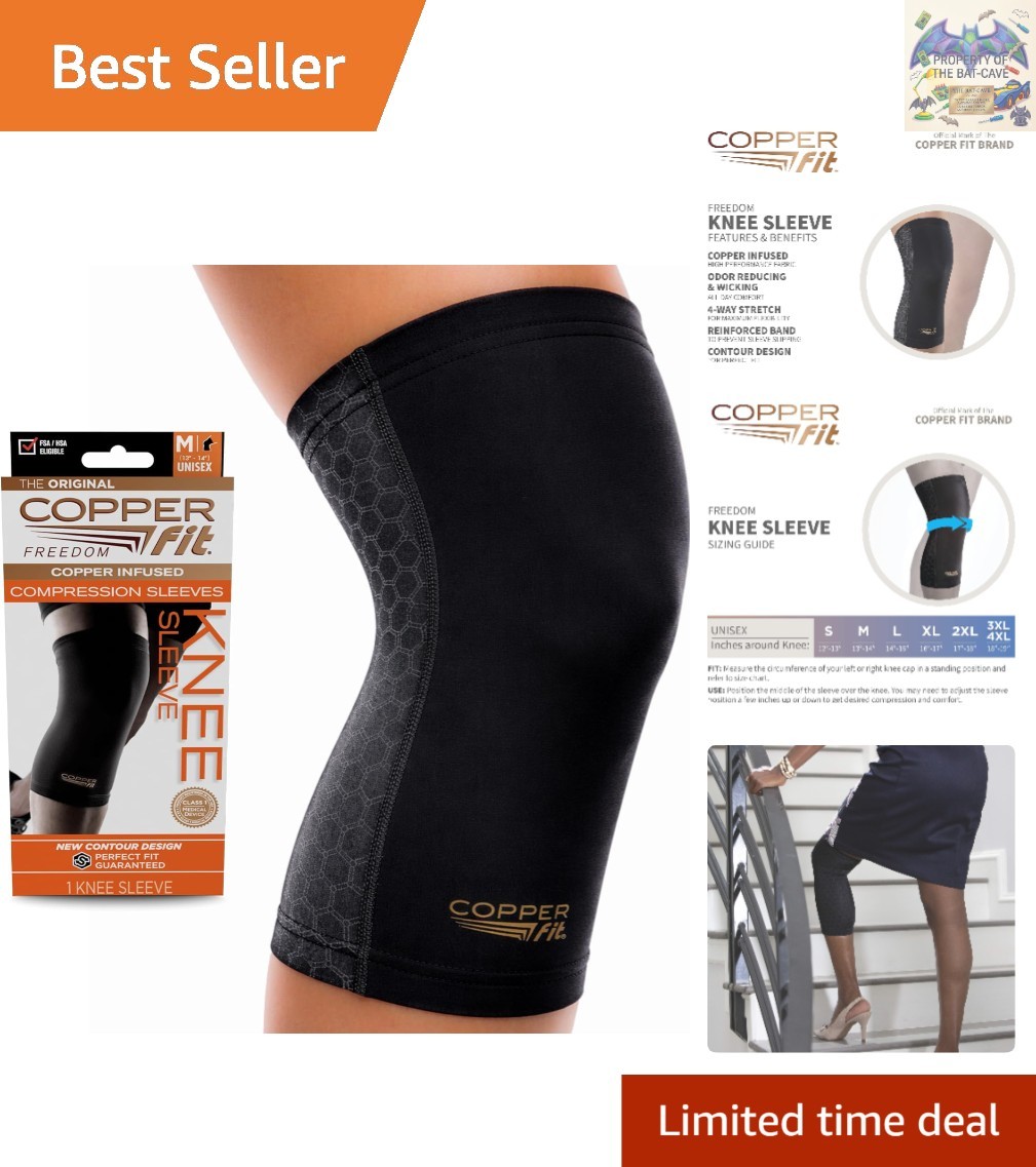 Extra Large Freedom Knee Sleeve – Support & Recovery for Active Lifestyles