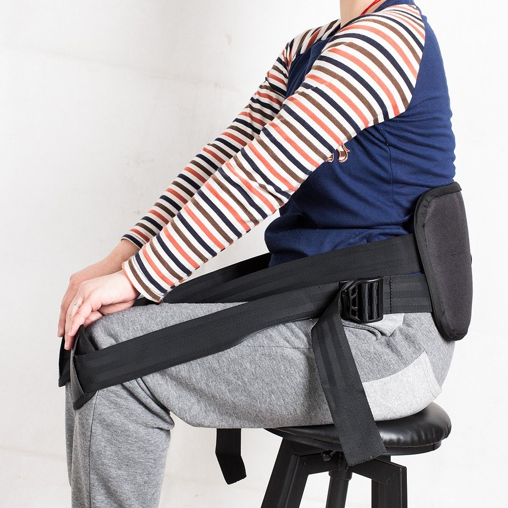 Lower Back Support Belt Posture Corrector Brace Sciatica Relief Adjustable
