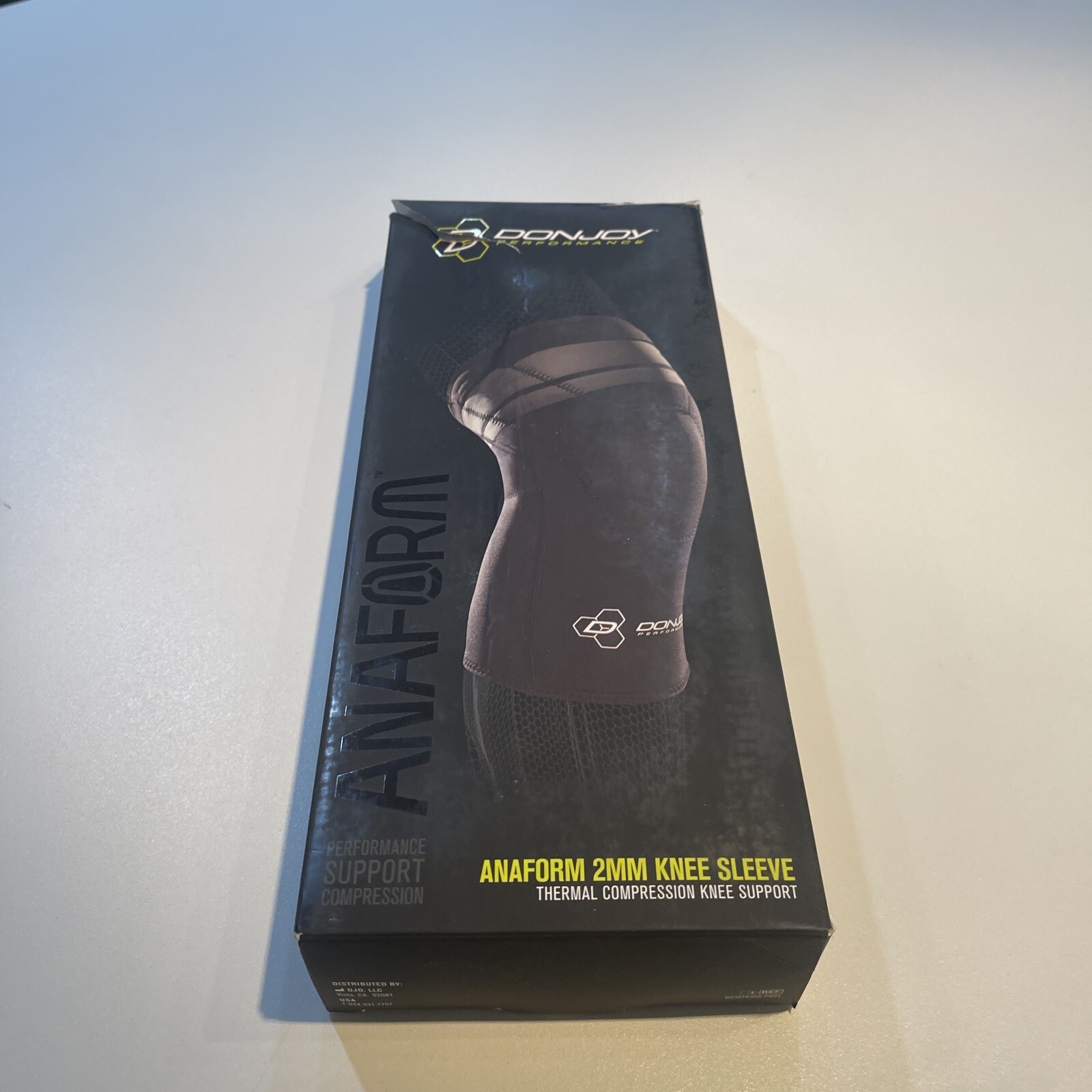 Donjoy Anaform 2mm Knee Sleeve Thermal Compression Size XL