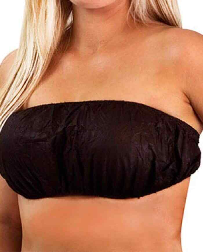 Set of 72 Disposable Bras Women’s Spa Bra Top Garment for Spray