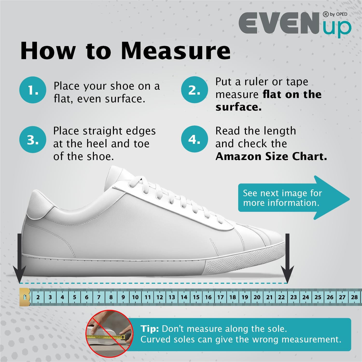 – Shoe Lift for Walking Boot I Adult Size Small I Shoe Balancer for Use with Fra